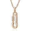 Novos brincos da moda coreana Brincos da moda europeia e americana Brincos femininos de diamante distintos 585 brincos de ouro rosa