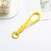 Llavero Corto Cordón Accesorios Bolsa Muñeca Cordón Anticaída Teléfono Cordón Botella de Agua Correa Cuerda Cuerda Tejida Colorido