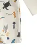 70-80-90-100-110-120 Sombrero Manga Larga Traje de Baño Infantil