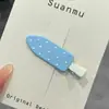 Pinza lateral para el cabello simple y elegante para mujer, sin costuras, fresca y estilosa, alto valor estético, accesorio para el cabello suave y versátil