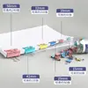 Clips de Cola Larga, Clips de Cola de Golondrina, Clips para Boletos, Carpetas Metálicas Multiespecificación en Cubo, Clips para Exámenes de Estudiantes, Almacenamiento de Material de Oficina