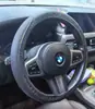Suministro a Precio de Fábrica Cubierta de Volante Elástica Doble Redonda de Cuero Sin Anillo Interior, Cubierta de Volante Grabada Resistente al Desgaste, Dropshipping Transfronterizo