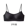 2212 Sujetador Invisible de Soporte de Gel Cuadrado Ultra Correas Finas de Soporte Suave Original Color Piel Invisible Ropa Interior para Mujer Verano Transfronterizo