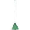 Mopa de fibra ultrafina, engrosada, 100% poliéster con borde de nailon, mopa de suelo absorbente de agua, ligera para uso doméstico, adecuada tanto para uso húmedo como seco