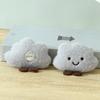 Broche de Peluche Dibujo Animado Nube de Algodón Accesorios para el Cabello Muñeca Pequeña Linda Colgante para Bolso de Mochila