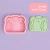 Molde para Galletas 3D Serie Rana Linda, Cortador Estampador de Galletas DIY Realista, Material Seguro, Fácil de Limpiar
