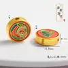 Accesorios DIY Chapados en Oro, Cuentas Espaciadoras de la Fortuna Inspiradas en Zen, Accesorios para Pulseras, Materiales para Cuentas, Joyería de Cuerda Trenzada, Estilo Retro Artístico