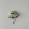 Sombrero de Primavera para Bebé, Sombrero de Pescador de Secado Rápido para Bebés, Sombrero de Sol Bordado con Letras, Sombrero de Cubo de Protección Solar para Exteriores para Primavera