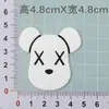 Serie Panda Pegamento Blando de PVC Joyería DIY Pasador Agujero Zapato Taza de Agua Funda de Teléfono Móvil Pegatina para Refrigerador Papelería Pegatina Estéreo