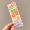 Cuerda para el pelo de estrella pequeña de alta elasticidad Banda de goma para atar trenzas pequeñas de pío Accesorios para la cabeza Banda elástica para la cabeza de niños Nueva 2025