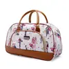 Bolsa de viagem estilo coreano, fresca, portátil, de grande capacidade, em couro PU, à prova d'água, para viagem de negócios de curta distância, masculina e feminina