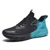 Zapatos casuales de punta redonda para hombre, zapatos deportivos ligeros de malla transpirable y resistente al desgaste, zapatos deportivos de primavera de una sola capa para hombre.
