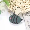 Nuevo Tejido Coreano Bordado Relleno de Algodón Forma de Dibujo Animado DIY Abeja y Conejo Accesorios para la Cabeza/Ropa Infantil Suministro