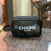 Bolsa Cosmética de Malha Preta Organizador de Armazenamento para Viagem Bolsa de Higiene Pessoal Bolsa de Armazenamento Portátil Bolsa Cosmética Pequena