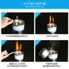 Recipiente de Combustível Ecológico Quanwei, Cabeça Única, Pode Queimar por 4 Horas, Adequado para Aquecimento de Pequeno Fogão de Mesa, Óleo Mineral, Óleo Vegetal, Álcool, Recipiente de Ferro