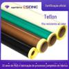 Teflon Sete Bute (Ferro) Máquina de laminação de fita de fluorolon Rolo suave Correia de alta temperatura Papel de liberação Teflon Tinta Pano