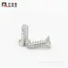 Tornillos Jonas Cross de Cabeza Plana Avellanada Fresada Cola Fresada Cola Plana Cola Cortada Autorroscantes M3m4 Blanco