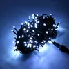 Luzes de Fio LED Pretas Macho e Fêmea Conectáveis Luzes para Festival das Estrelas Casamento Decoração Luzes de Natal Luzes de Fio à Prova d'Água para Engenharia Externa