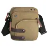 Bolso de Hombro de Lona para Hombre, Bolso Cruzado de Lona de un Solo Hombro Moderno, Bolso Cruzado de Lona Duradero y Conveniente