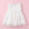 Vestido Infantil Nuevo y Elegante de Verano, Lindo Mameluco Vestido de Princesa para Bebé Niña, Vestido para Fiesta de Luna Llena y Cien Días