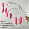 Materiales Florales Rojo Rosa de Alta Calidad Más Vendidos para Accesorios de Salón de Bodas, Decoración de Entrada, Arreglo Floral de Techo Estilo Chino Nuevo y Decoración de Pasillo