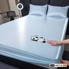 Tapete de Seda de Hielo para Niñas Lavable a Máquina Tapete de Verano Acondicionador de Aire Tapete Suave Juego de Tres Piezas 2025 Nuevo Tapete de Verano de Dibujos Animados