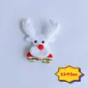 Navidad dibujos animados Papá Noel accesorios reno colgante pasador diadema aro de raqueta pulsera accesorios