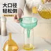 Embudo de Plástico Grueso de Gran Calibre para Uso Doméstico con Cuello Largo para Cocina, Vino, Destilador de Alcohol, Lata de Aceite, Dispensador de Aceite Modelo Nuevo 2026