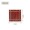 Plato decorativo de material japonés, sashimi, hilera de bambú, valla de bambú, decoraciones para platos de barbacoa japoneses, accesorios para poses de mariscos