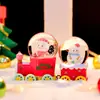 Bola de cristal pequeña de Navidad con luces, mini regalo de Navidad, regalo para niños, decoración al por mayor, nuevo producto transfronterizo