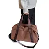 Bolsa de viagem portátil de grande capacidade para viagens curtas para mulheres, bolsa de bagagem moderna e leve para viagens de negócios, bolsa de armazenamento de viagem, bolsa de academia