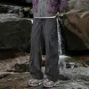 Pantalones de Exterior Personalizados/Estilo Nuevo Primavera 2026 para Hombres y Mujeres, Rectos de Moda, Sueltos, Transpirables, Tallas Grandes, Negros, Pantalones de Trabajo