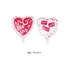 Globos de Película de Aluminio con Forma de Corazón de Amor Creativo para el Día de San Valentín, Día de San Valentín Chino, Festival de Bodas, Decoración de Cumpleaños, Arreglo, Venta al por Mayor