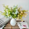 Decoración moderna de arreglo floral fresco para el hogar, pasto lingote artificial, flor falsa, decoración de escritorio para sala de estar, dormitorio, flor de plástico