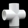 Accesorios para Tuberías de Suministro de Agua de PVC Codo en Ángulo Recto Codo de Tres Vías Válvula de Paso Recto Tapa Caja de Plástico Giratoria Caja de Filtro Accesorios