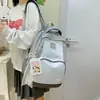 Nova mochila estilo coreano ins estilo acadêmico grande capacidade leve versátil simples toque de alta qualidade mochila escolar