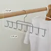 Guarda-roupa Personalizado para Quarto Armazenamento Chapéu Roupas Gancho de Cabide Multi-Cabeça Doméstico Lingerie Gancho Único Cabide Multi-Pendura Roupas
