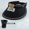 Sombrero de Protección Solar para Niños Sombrero de Sol de Verano para Niños y Niñas Sombrero de Sol de Oso Sombrero de Sol con Protección UV para Niños