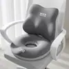 Cojín de Espuma Viscoelástica para Coxis y Hemorroides Transfronterizo, Cojín para Silla de Oficina Alivio de Presión Post-Cirugía, Cojín de Asiento Transpirable para Todas las Estaciones