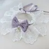 Toalla de saliva para perros, bufanda para mascotas, babero para perros grandes, medianos y pequeños, collar de joyería para mascotas, collar con cascabel, pajarita para perros