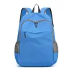 Mochila esportiva dobrável, ultraleve e portátil, bolsa de grande capacidade para lazer ao ar livre, pode ser impressa com logotipo, adequada para viagens e montanhismo