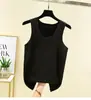 Chaleco Cálido para Hombre Otoño e Invierno Engrosado Más Terciopelo De Yangrong Seda Talla Grande Ropa Interior Sin Mangas Camiseta Base