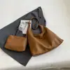 Bolsa Vintage para Mãe e Filha Bolsa de Mão Feminina 2026 Nova Tendência Moda Bolsa Tote de Ombro Único Versátil Grande Capacidade Bolsa de Axila