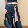 Bufanda Larga de Seda con Puntos de Cristal Perla Cadena para Cintura Moda Retro Diseño de Cinturón de Lujo Ligero Accesorios de Cintura de Nicho