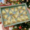 Modelo Nuevo Creativo Concha de Agua Oro Puro 999 Colgante para Teléfono Móvil Árbol de Navidad Dorado Regalo de Navidad Mascota Adorno para Colgar en el Coche