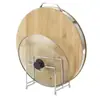 Estante de Cocina de Escritorio Multicapa para Tapas de Ollas Estante para Tablas de Cortar Estante para Cuchillos Estante de Almacenamiento Multifuncional Tapa de Olla Tabla de Cortar Tabla de Cortar Cuchillo