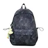 Mochila estampada con nuevo diseño de bambú y tinta estilo chino, elegante y refinada, adecuada para estudiantes y parejas, para clases, salidas y excursiones de primavera