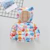 Nueva Chaqueta Ligera de Algodón Plumón Otoño e Invierno 2026 para Niños y Niñas, Abrigo de Algodón Cálido con Diseño de Orejas