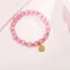 Pulsera de Ópalo para mujer pulsera azul marino pulsera de luz de luna gris pulsera de cristal natural pulsera ins Pulsera elegante versátil