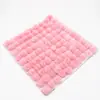 Bola de Pelo de Visón 3cm Bola de Pelo de Visón Semiesférica de Fondo Plano DIY Ropa Accesorios para el Cabello Accesorios Venta al por Mayor Bola de Felpa